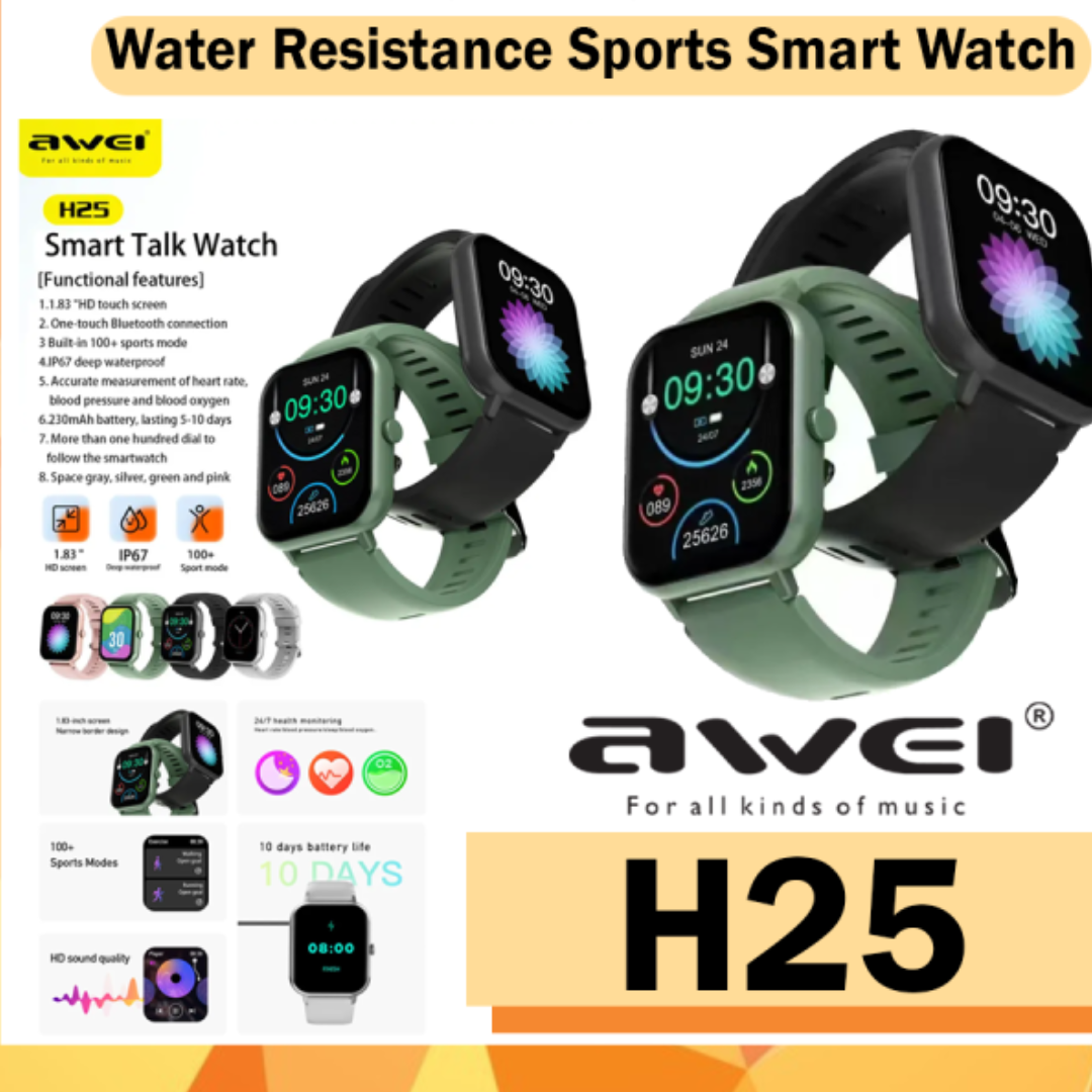 AWEI H25 TALK SMARTWATCH
