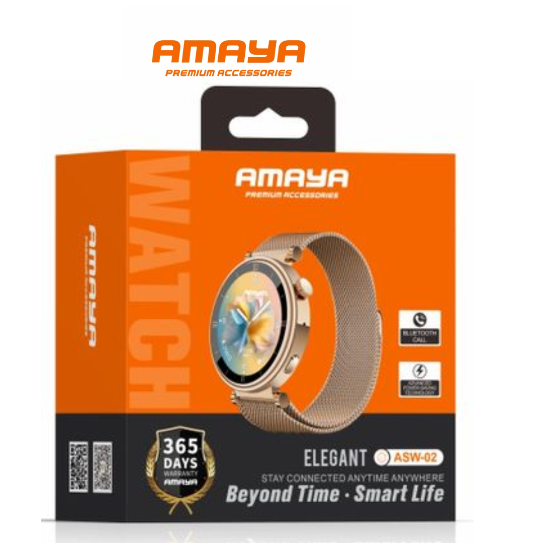 Amaya ASW-02 Smartwatch – Smart, Stylish & Powerful