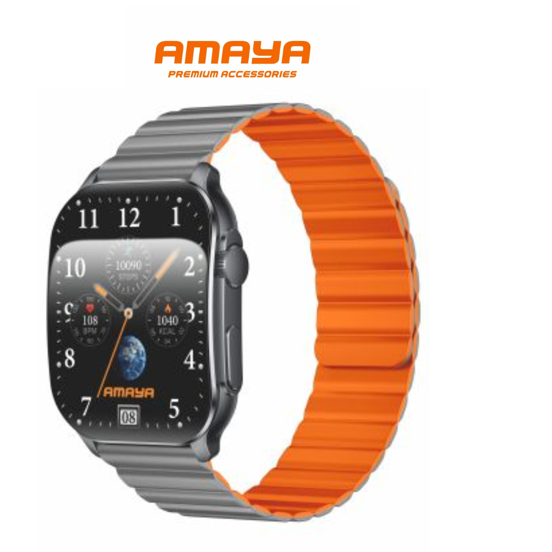 Amaya Pro AMOLED ASW-07 Smartwatch – Big Display, Bold Performance