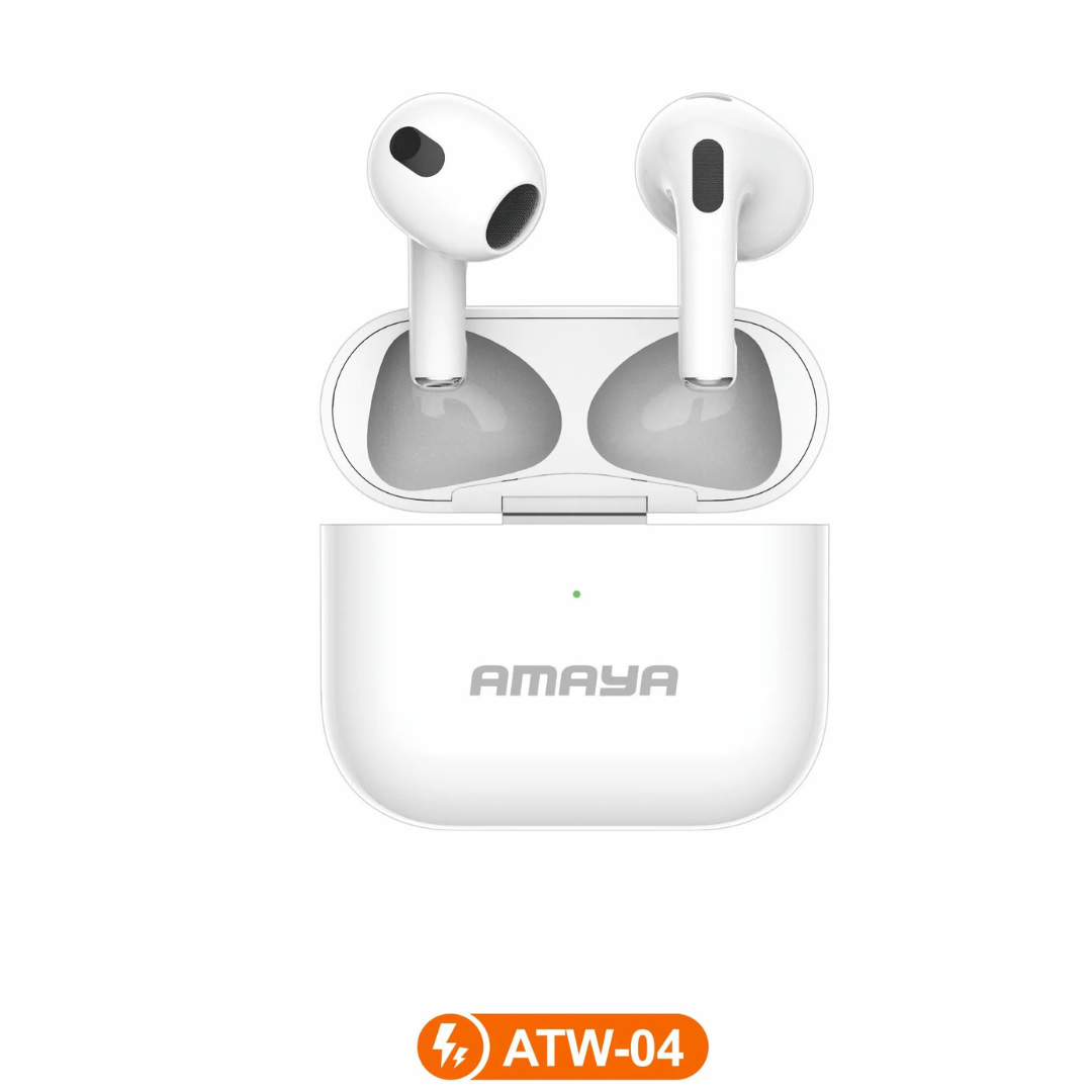 Amaya ATW-04 True Wireless Earbuds | BT 5.4, 20H Playback