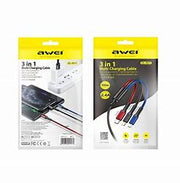 AWEI CL 971  3-in-1 Multi Charging Cable
