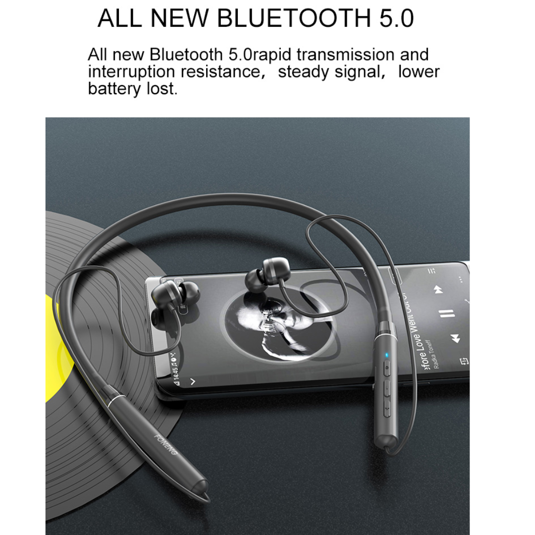 FONENG BL31 Silicone Neckband Bluetooth Headset