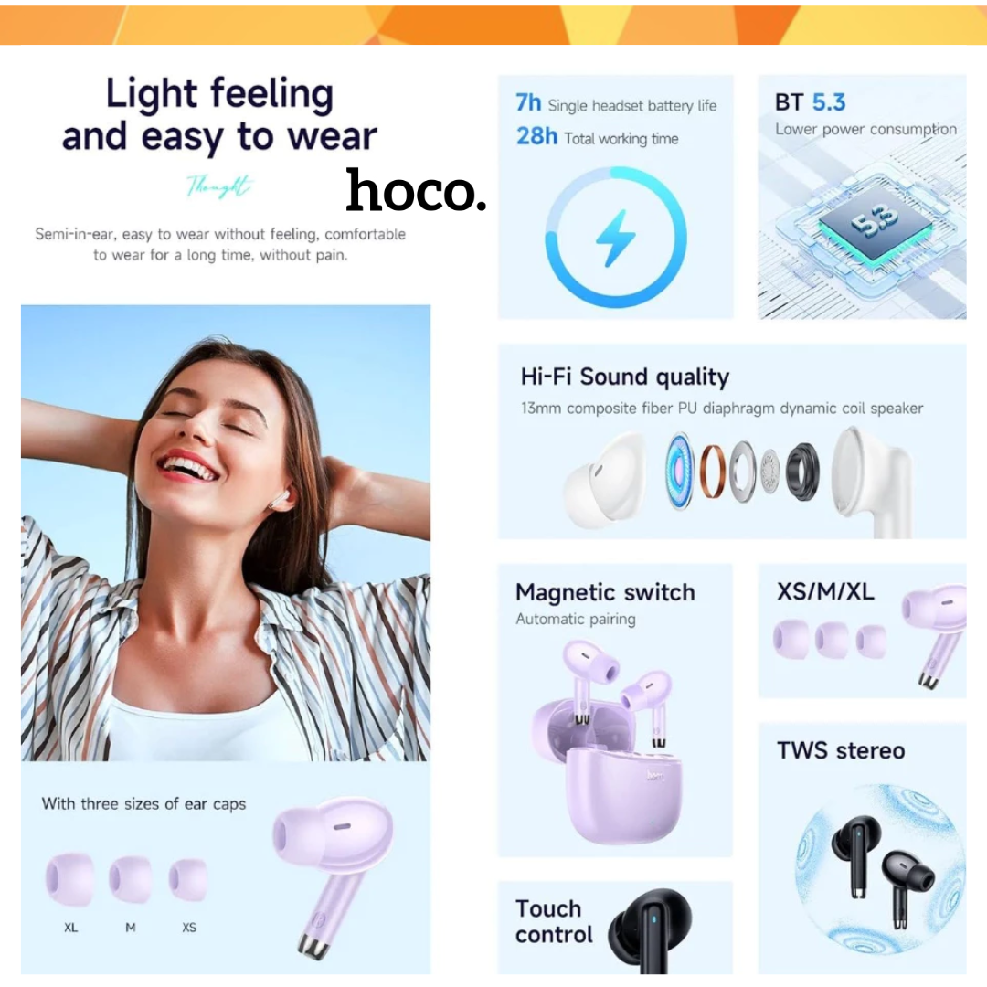 HOCO EQ2 TWS EARBUDS