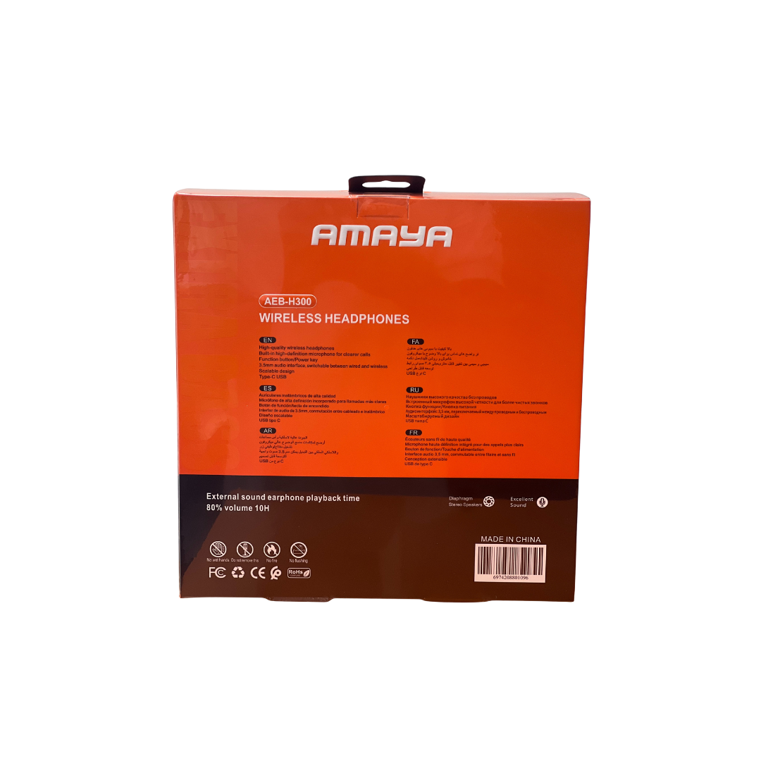 Amaya AEB-H300 Wireless Headhones