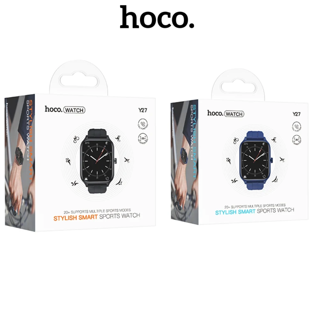 HOCO Y27 Smartwatch – Style, Health & Smart Living