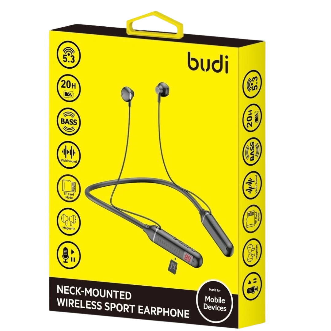 Budi Neck-Mounted Wireless Sport Earphone EP63B