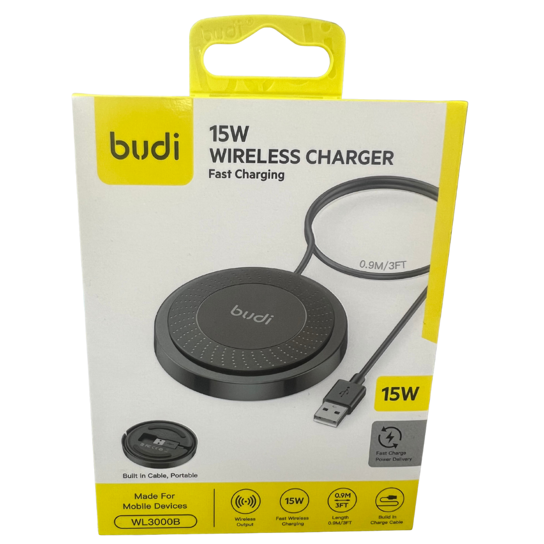 Wireless Charging Wall Charger – 15W/10W Fast Charging